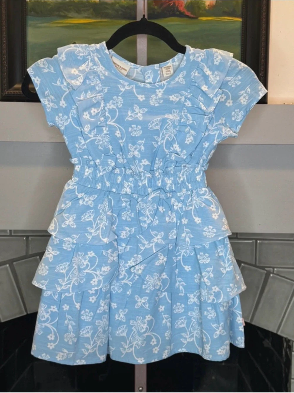 Scotch & Soda Girls Woven Dress sz 4/5 NWT